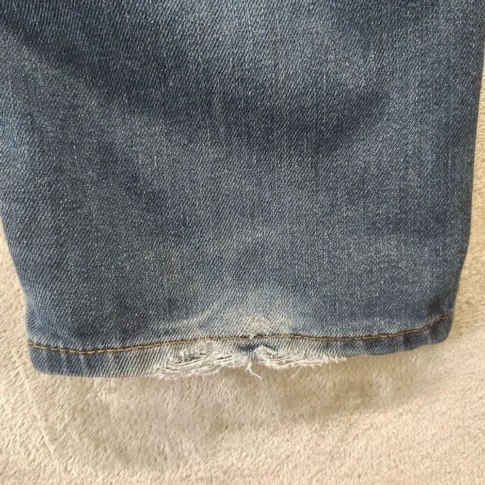 Levis 541 Men 32x30 Jeans Straight Leg Relaxed Fit Stretch Stone Wash Distressed